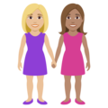 Women Holding Hands Emoji Joypixels