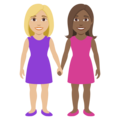Women Holding Hands Emoji Joypixels