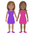 Women Holding Hands Emoji Joypixels