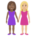 Women Holding Hands Emoji Joypixels