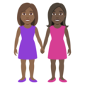 Women Holding Hands Emoji Joypixels