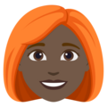 Woman Red Hair Emoji Joypixels