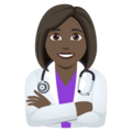 Woman Health Worker Emoji Joypixels