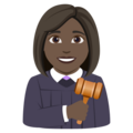 Woman Judge Emoji Joypixels