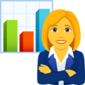 Woman Office Worker Emoji Joypixels
