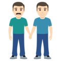 Men Holding Hands Emoji Joypixels