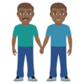 Men Holding Hands Emoji Joypixels