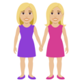 Women Holding Hands Emoji Joypixels