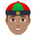 Person With Skullcap Emoji Joypixels