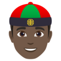 Person With Skullcap Emoji Joypixels