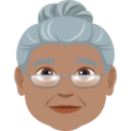 Old Woman Emoji Joypixels