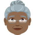Old Woman Emoji Joypixels