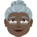 Old Woman Emoji Joypixels