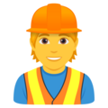 Construction Worker Emoji Joypixels