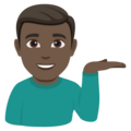 Man Tipping Hand Emoji Joypixels