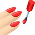 Nail Polish Emoji Joypixels