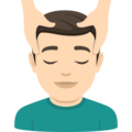 Man Getting Massage Emoji Joypixels