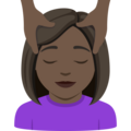 Woman Getting Massage Emoji Joypixels