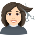 Woman Getting Haircut Emoji Joypixels