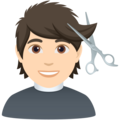 Person Getting Haircut Emoji Joypixels