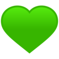 Green Heart Emoji Joypixels