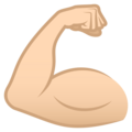Flexed Biceps Emoji Joypixels