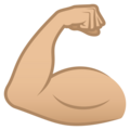 Flexed Biceps Emoji Joypixels