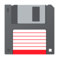 Floppy Disk Emoji Joypixels