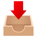 Inbox Tray Emoji Joypixels