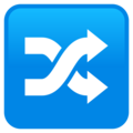 Shuffle Tracks Button Emoji Joypixels