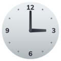 Three Oclock Emoji Joypixels