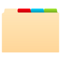 Card Index Dividers Emoji Joypixels