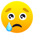 Crying Face Emoji Joypixels