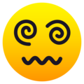 Face With Spiral Eyes Emoji Joypixels