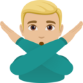 Man Gesturing No Emoji Joypixels