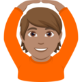 Person Gesturing Ok Emoji Joypixels