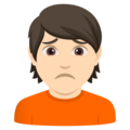 Person Frowning Emoji Joypixels