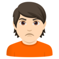 Person Pouting Emoji Joypixels