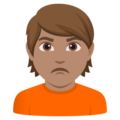 Person Pouting Emoji Joypixels