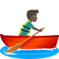 Man Rowing Boat Emoji Joypixels
