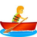 Person Rowing Boat Emoji Joypixels