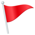 Triangular Flag Emoji Joypixels