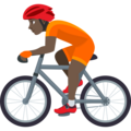 Person Biking Emoji Joypixels