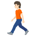 Person Walking Emoji Joypixels