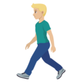 Man Walking Emoji Joypixels