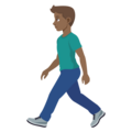 Man Walking Emoji Joypixels