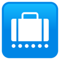Baggage Claim Emoji Joypixels
