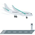 Airplane Arrival Emoji Joypixels