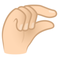 Pinching Hand Emoji Joypixels