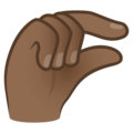 Pinching Hand Emoji Joypixels